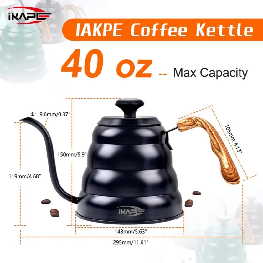 IKAPE gooseneck kettle