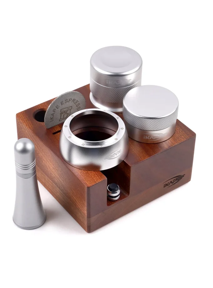 IKAPE Small Espresso Bar Kit — 7-in-1 Organizer (51/53.3/58.5mm)