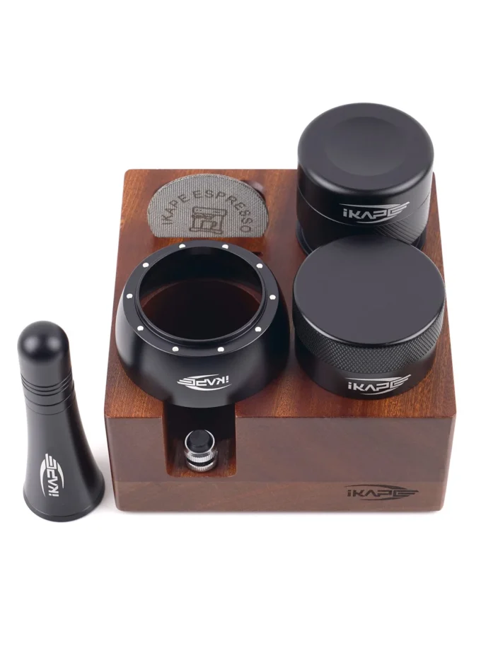 IKAPE Small Espresso Bar Kit — 7-in-1 Organizer (51/53.3/58.5mm)