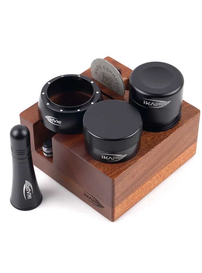 IKAPE Small Espresso Bar Kit — 7-in-1 Organizer (51/53.3/58.5mm)