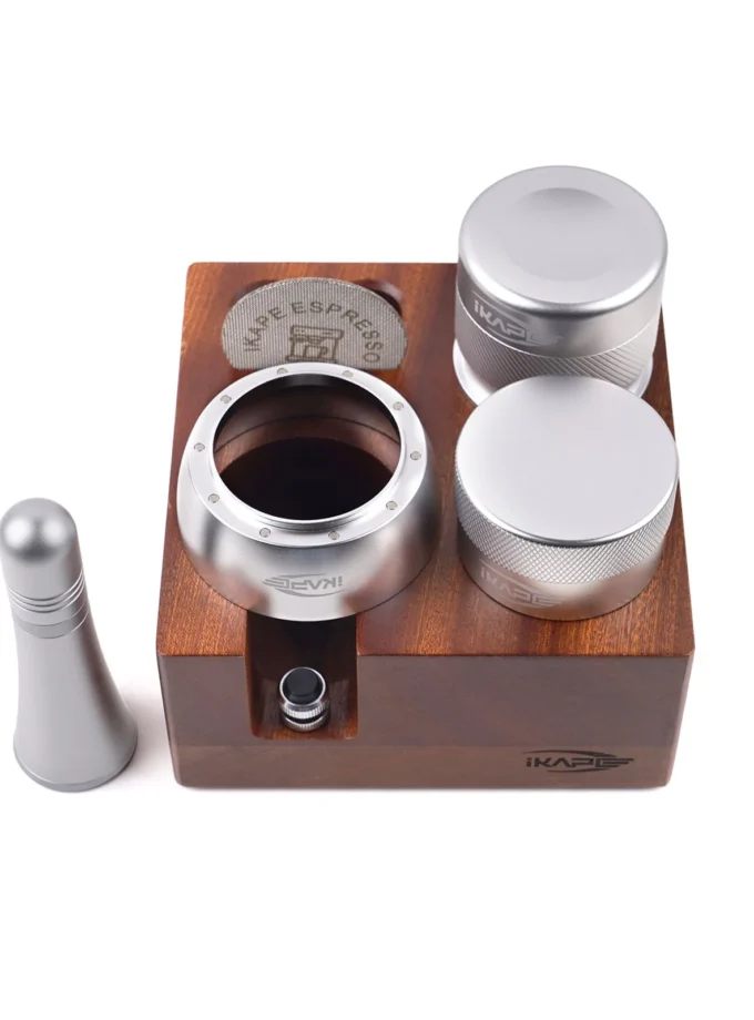 IKAPE Small Espresso Bar Kit — 7-in-1 Organizer (51/53.3/58.5mm)