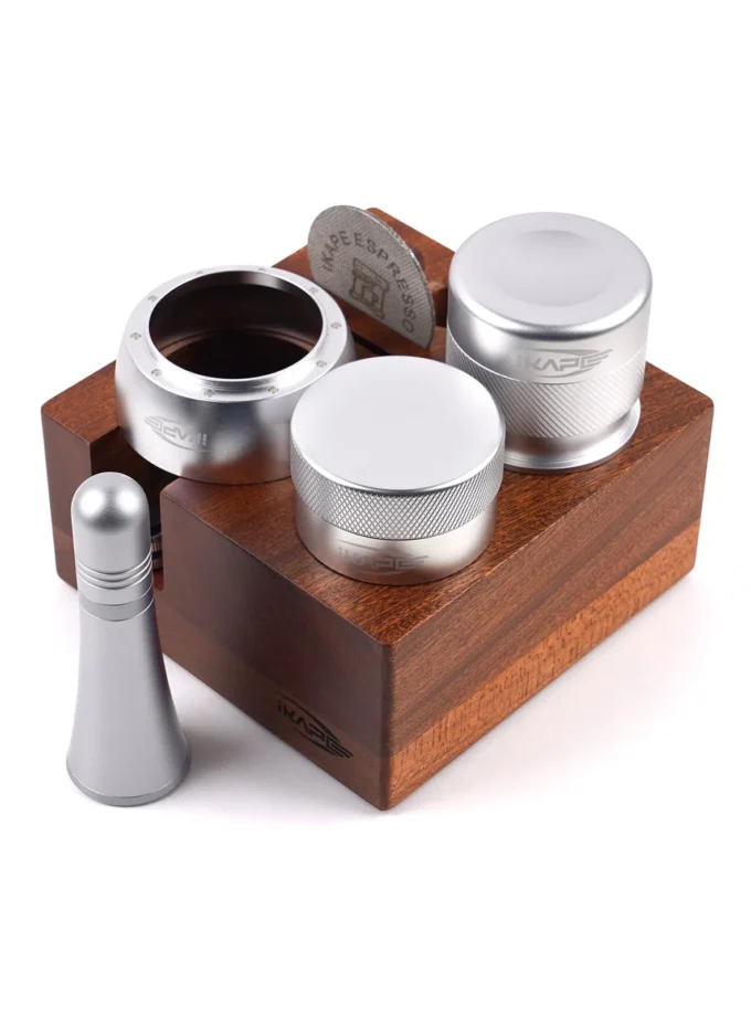 IKAPE Small Espresso Bar Kit — 7-in-1 Organizer (51/53.3/58.5mm)
