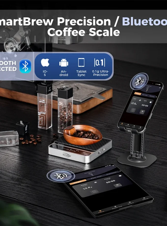 IKAPE V2 Pro Smart Bluetooth Espresso Coffee Scale