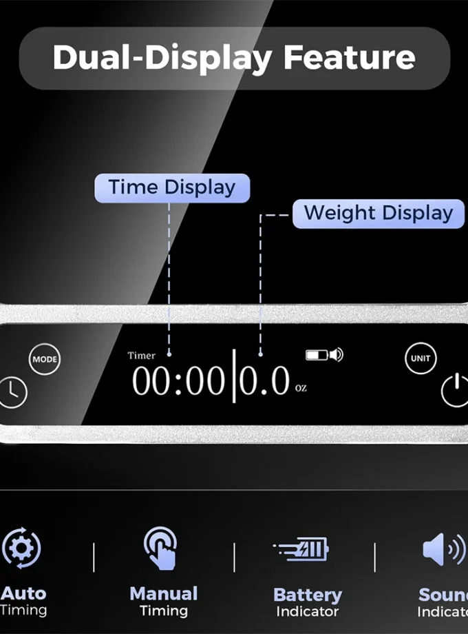 IKAPE V2 Pro Smart Bluetooth Espresso Coffee Scale