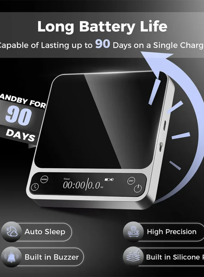 IKAPE V2 Pro Smart Bluetooth Espresso Coffee Scale