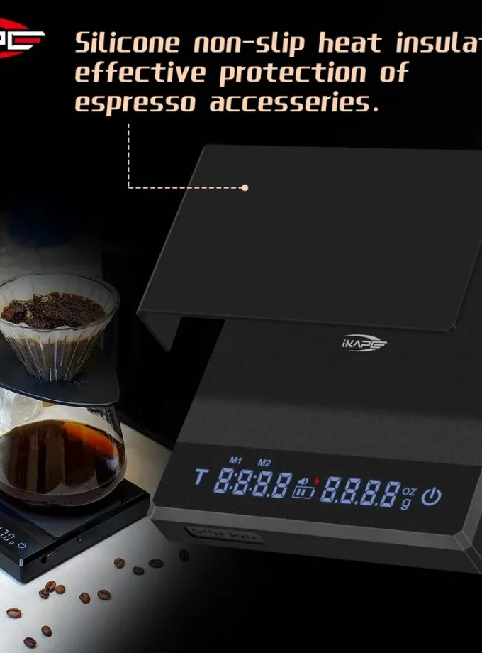 IKAPE V1 Coffee Electronic Scale — Black or White