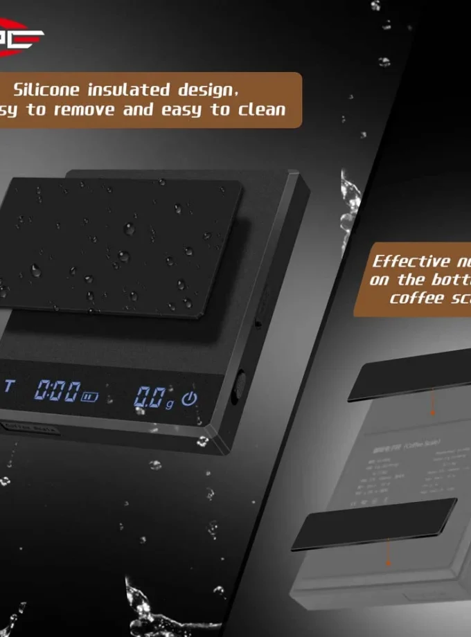 IKAPE V1 Coffee Electronic Scale — Black or White