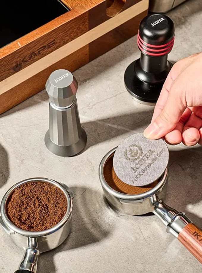 IKAPE V1 Espresso Puck Screen (51/53.3/58.5mm)