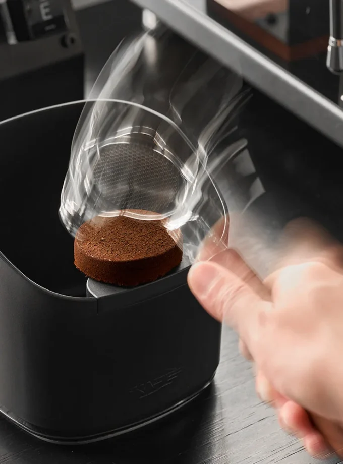 IKAPE V2 ABS Espresso Knock Box & Grounds Organizer