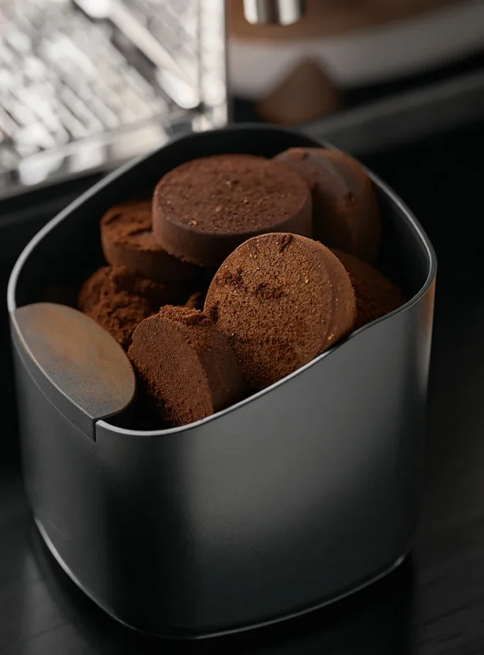 IKAPE V2 ABS Espresso Knock Box & Grounds Organizer