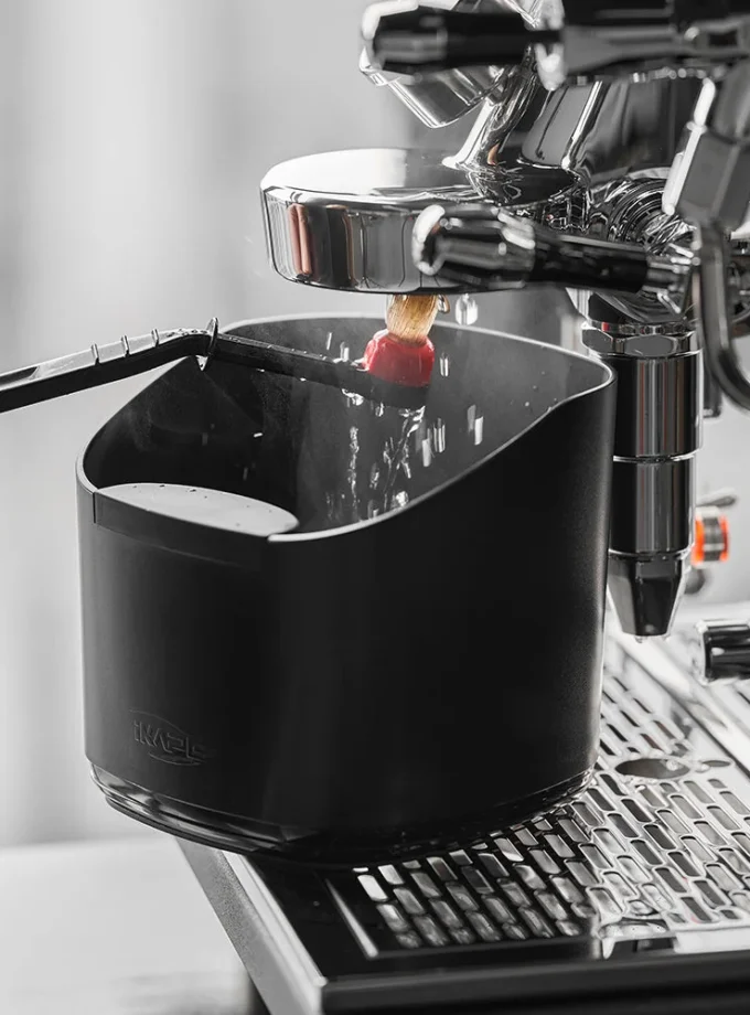 IKAPE V2 ABS Espresso Knock Box & Grounds Organizer