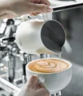IKAPE Latte Art Pitcher – Hollow-out Handle – product photo 7