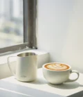 IKAPE Latte Art Pitcher – Hollow-out Handle – product photo 9