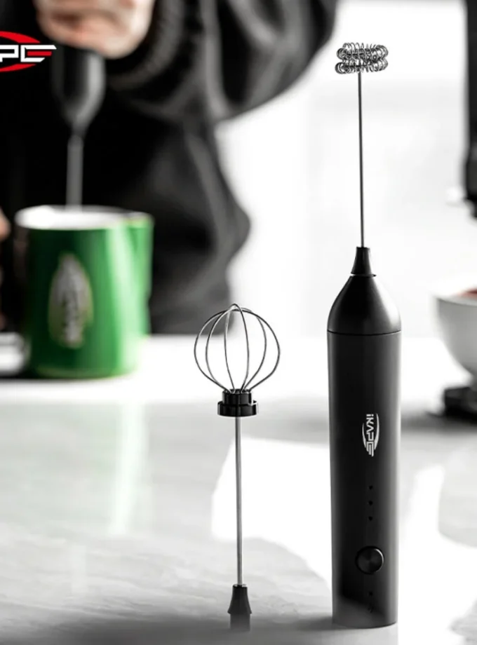 IKAPE Handheld Electric Milk Frother